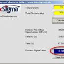 Six Sigma Metric Calculator screenshot Six Sigma Metric Calculator screenshot
