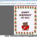 Birthday Cards Printing Software screenshot