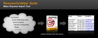 ResumeGrabber Suite - Download Desktop Resume Parsing Software screenshot
