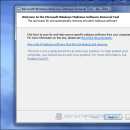 Windows Malicious Software Removal Tool  - 32 bit screenshot