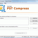 How to Compress PST File screenshot