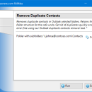 Remove Duplicate Contacts for Outlook screenshot