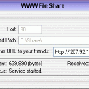 WWW File Share screenshot