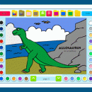 Coloring Book 2: Dinosaurs screenshot