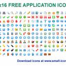 16x16 Free Application Icons screenshot
