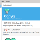 CopyQ screenshot