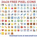 24x24 Free Pixel Icons screenshot