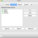 XAMPP for Mac screenshot