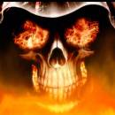 Fire Skull Animated Wallpaper screenshot