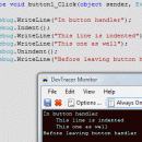 DevTracer screenshot