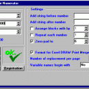 Numbering Software screenshot