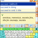 LingvoSoft Talking Dictionary English <-> Finnish for Pocket PC screenshot