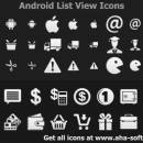 Android ListView Icons screenshot