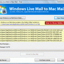 Email Conversion from Windows Live Mail to Apple Mail screenshot