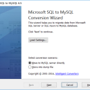 MSSQL to MySQL screenshot