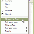 Actual Window Menu screenshot