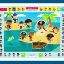 Sticker Activity Pages 5: Pirates screenshot