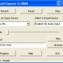 Sound Capture To WMA screenshot