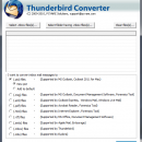 Thunderbird to Windows Live Mail screenshot