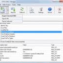 DTM ODBC Manager screenshot