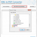 EML to PDF Migrator screenshot
