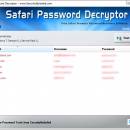 Password Decryptor for Safari screenshot