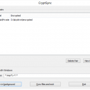 CryptSync 64-bit screenshot