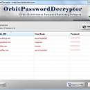 Password Decryptor for Orbit screenshot