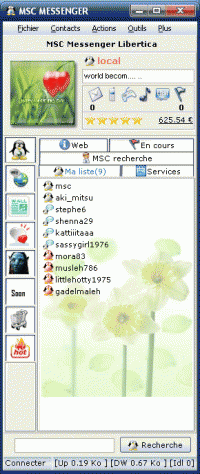 MSC Messenger screenshot