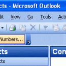 Hide Fax Numbers in Outlook screenshot