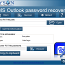 Aryson Outlook Password Recovery screenshot