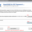 PassFixer PST Password Recovery screenshot