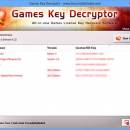 Games Key Decryptor screenshot