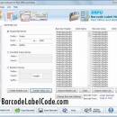 Postal Barcode Generator Software screenshot