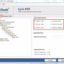 Split PST File screenshot