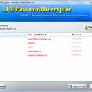 AIM Password Decryptor screenshot