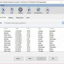 Excel to Outlook Calendar Converter screenshot