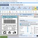 Inventory Barcodes Designing Tool screenshot