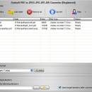 Aostsoft PDF to JPEG JPG JP2 J2K Converter screenshot