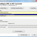 Save multiple EML to PST screenshot