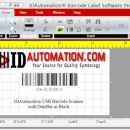 Barcode Label Standard Software screenshot