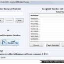 Bulk SMS Android Mobile screenshot