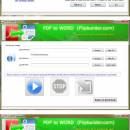 FlipBuilder PDF to Word (Freeware) screenshot
