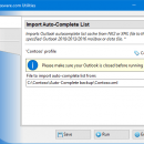 Import Auto-Complete List screenshot