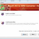 Boxoft AVI to WMV Converter (freeware) screenshot
