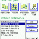 LingvoSoft FlashCards German <-> Slovak for Pocket PC screenshot