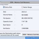 Card Data Recovery screenshot