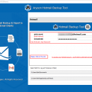 Hotmail Backup Tool screenshot