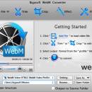Bigasoft WebM Converter for Mac screenshot