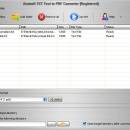 Aostsoft TXT Text to PDF Converter screenshot